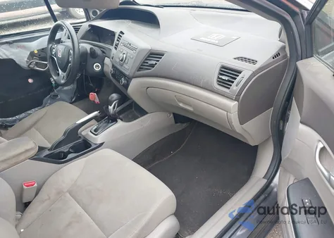 2012 Honda Civic Ex from USA, damaged, VIN 19XFB2F89CE027691